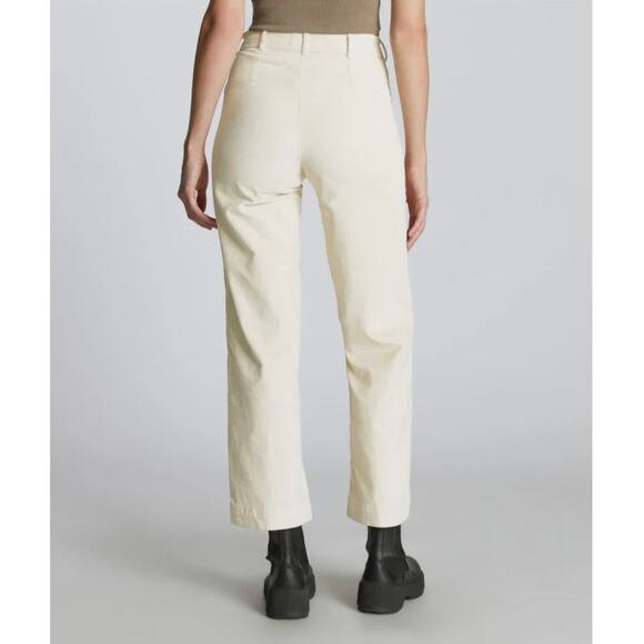EVERLANE The Corduroy Wide-Leg Pant Cream  - Size 4 - Picture 5 of 15